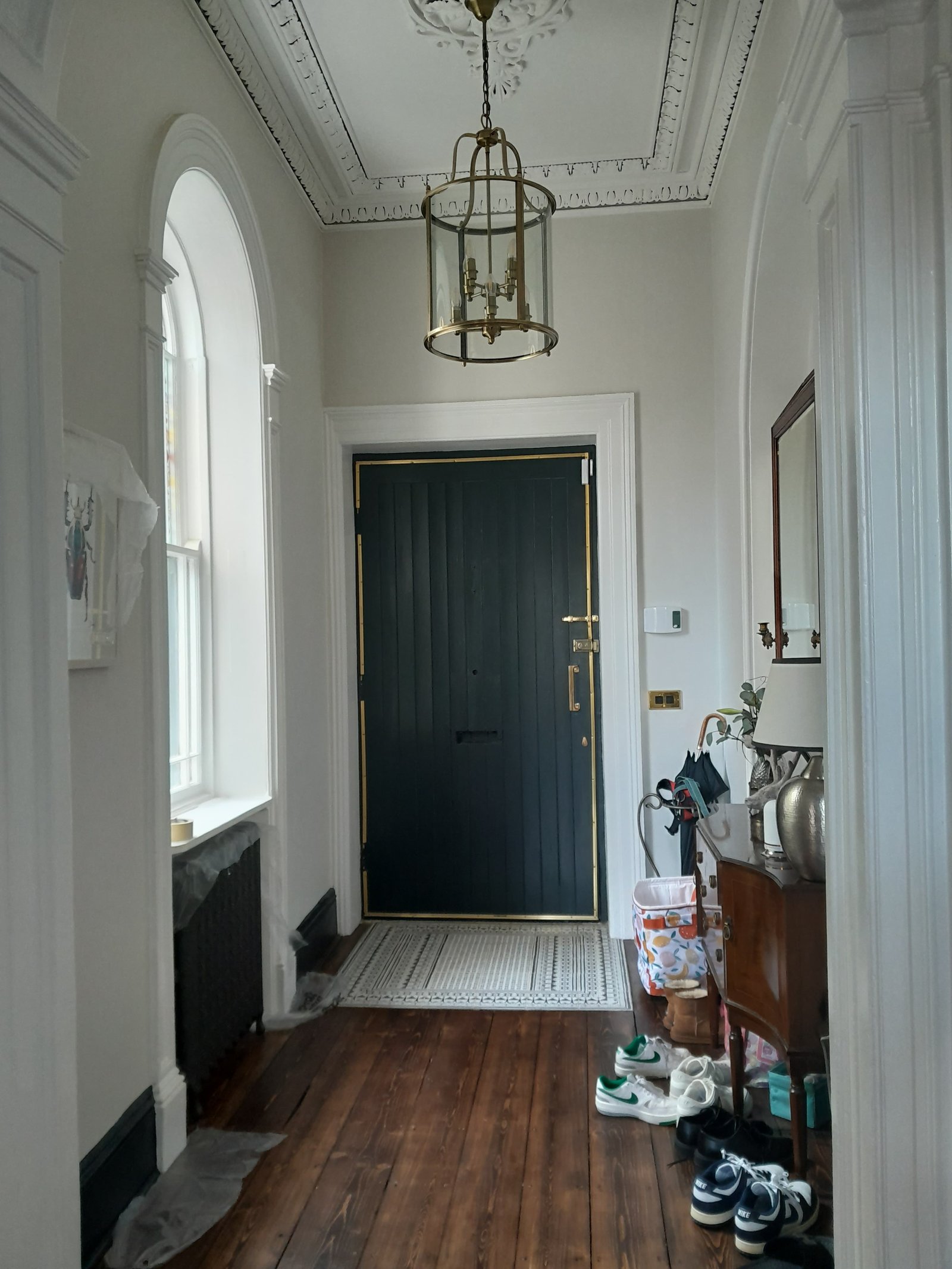 Dark green interior hallway — South Dublin Painters